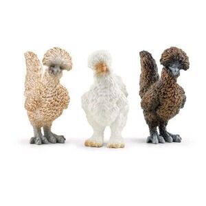SCHLEICH Farm World Chicken Friends Toy Figure Set, Multi-colour‎ (42574)